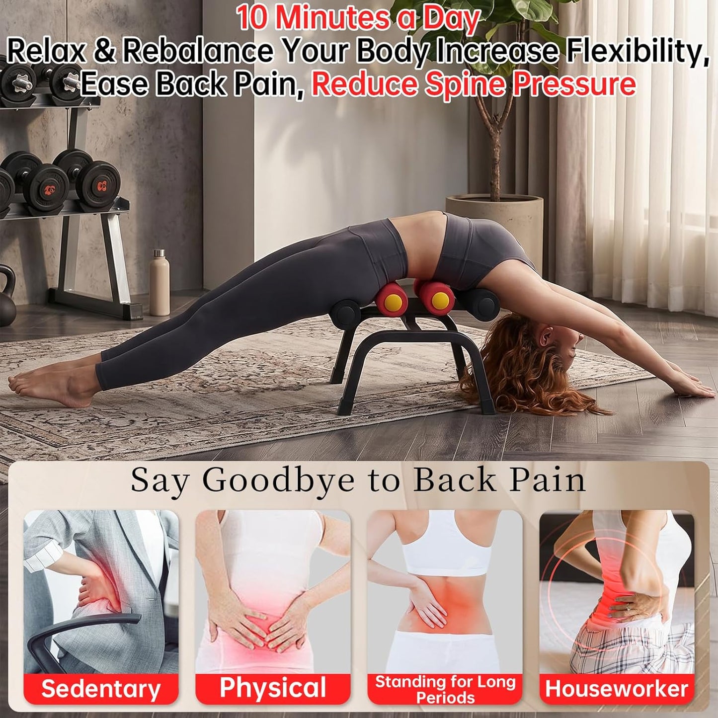 the VIRAL back relief stretcher!